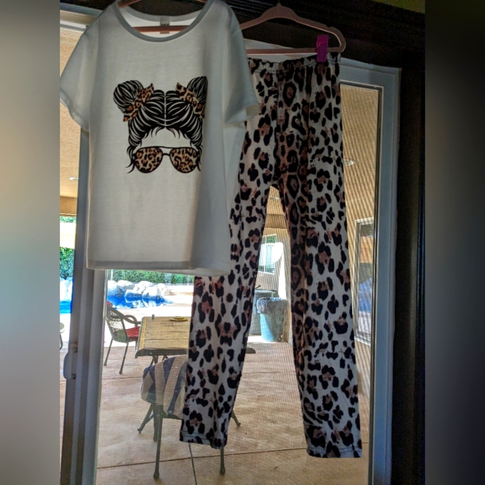 Pants and short sleeve shirt